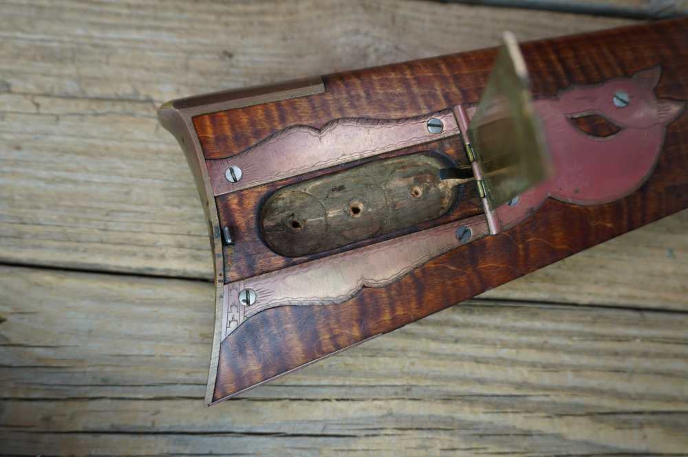 Leonard Day SWIVEL flint lock double barrel scarce 32in MUST SEE L. Day-img-4