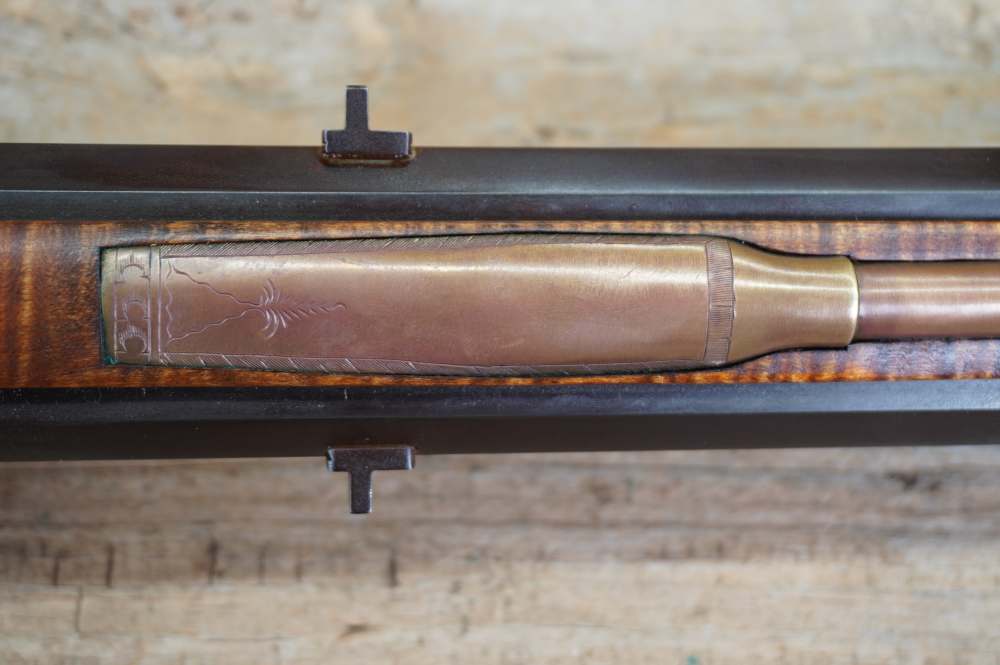 Leonard Day SWIVEL flint lock double barrel scarce 32in MUST SEE L. Day-img-19