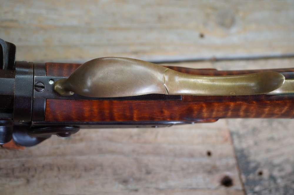 Leonard Day SWIVEL flint lock double barrel scarce 32in MUST SEE L. Day-img-61