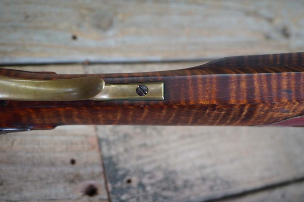 Leonard Day SWIVEL flint lock double barrel scarce 32in MUST SEE L. Day-img-60