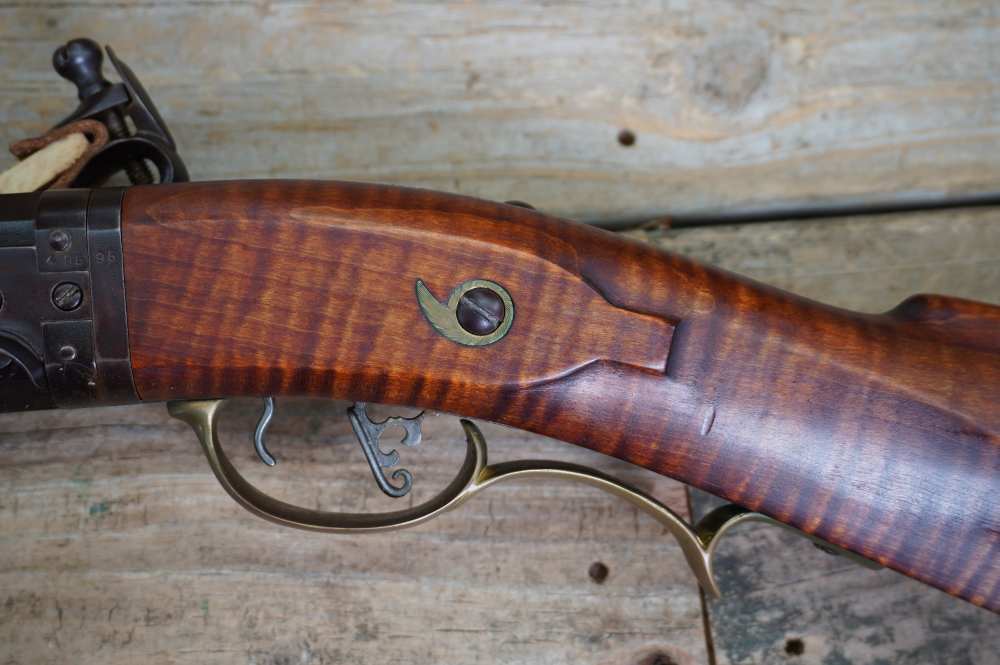 Leonard Day SWIVEL flint lock double barrel scarce 32in MUST SEE L. Day-img-31