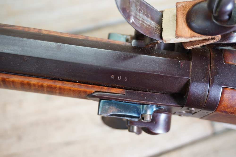 Leonard Day SWIVEL flint lock double barrel scarce 32in MUST SEE L. Day-img-50