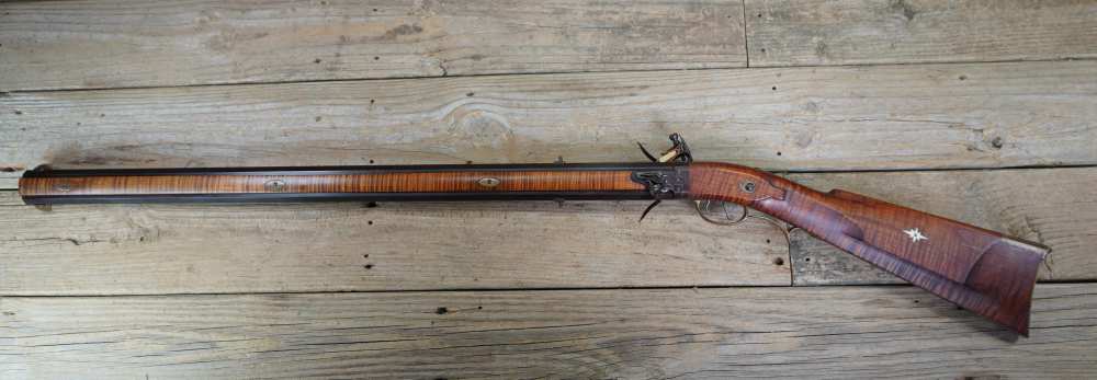 Leonard Day SWIVEL flint lock double barrel scarce 32in MUST SEE L. Day-img-26