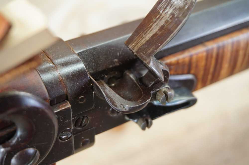 Leonard Day SWIVEL flint lock double barrel scarce 32in MUST SEE L. Day-img-16