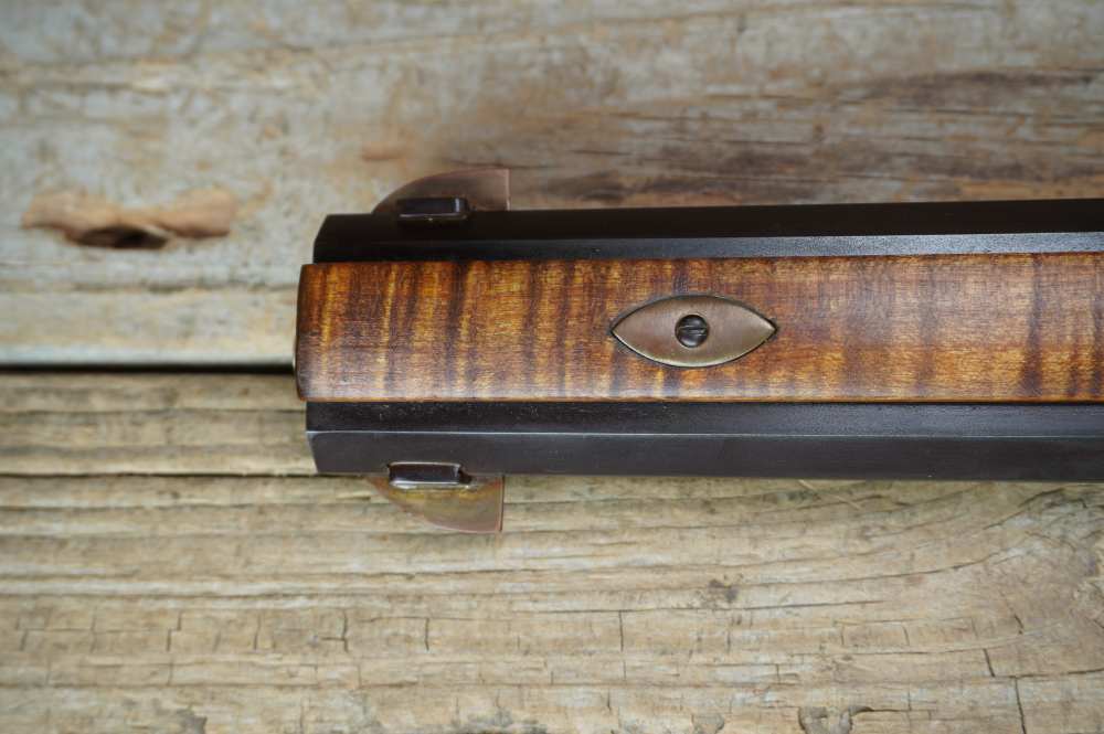 Leonard Day SWIVEL flint lock double barrel scarce 32in MUST SEE L. Day-img-40