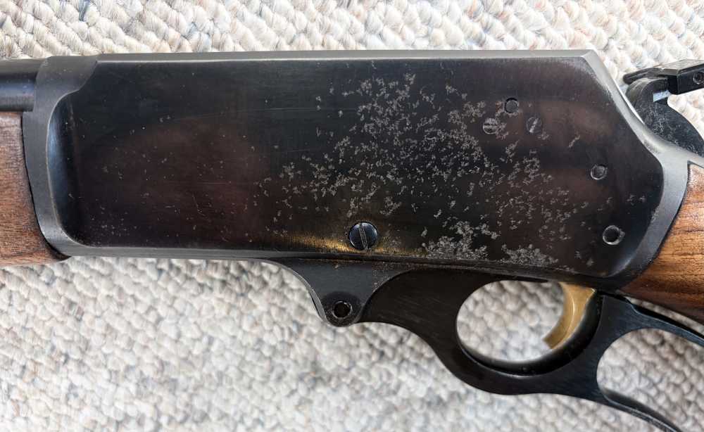 Marlin 336 Lever Action JM Bar,  Case,  (Man 1971) Golden Trigger-img-26