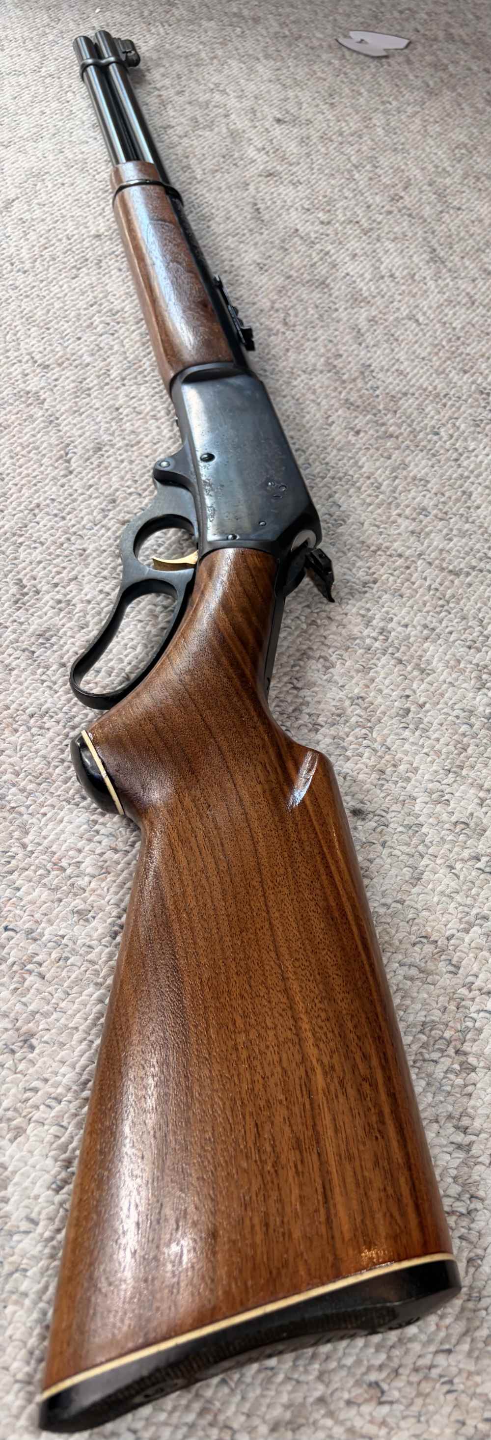 Marlin 336 Lever Action JM Bar,  Case,  (Man 1971) Golden Trigger-img-7