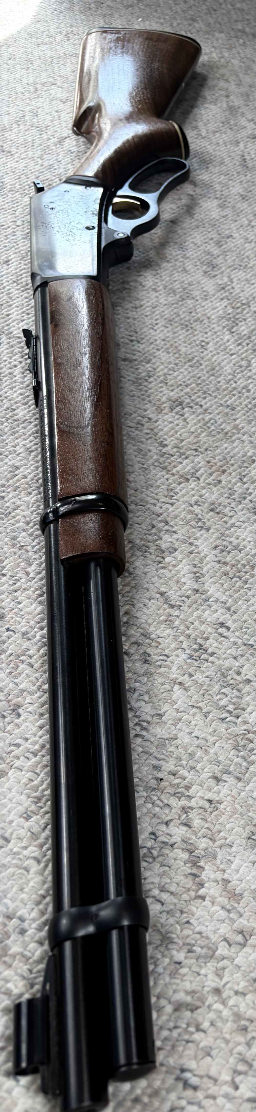 Marlin 336 Lever Action JM Bar,  Case,  (Man 1971) Golden Trigger-img-10