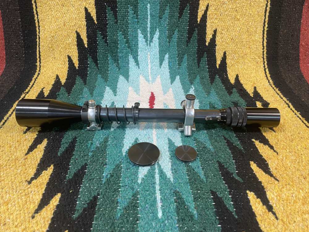 Vintage J.Unertl BV-20 Bench rest/Target scope -img-0