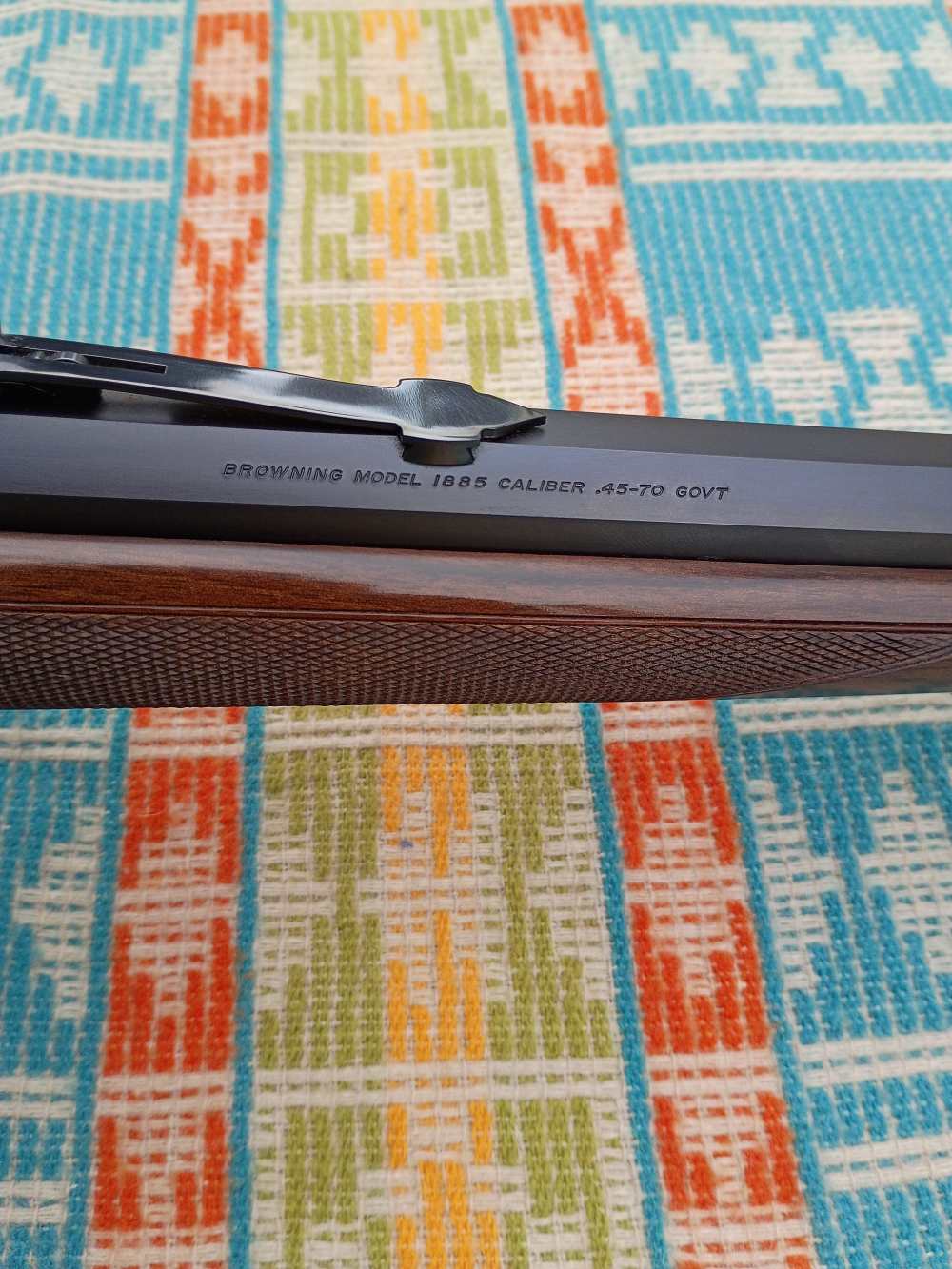 Browning 1885 High Wall 45-70 Govt. 28" barrel CLEAN-img-24