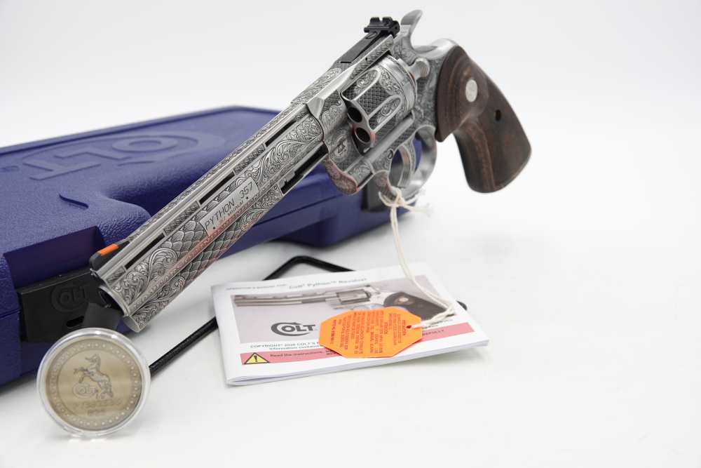 Custom Engraved Colt Python 6" 357 MAG AMERICA 250 250th ANNIVERSARY-img-0