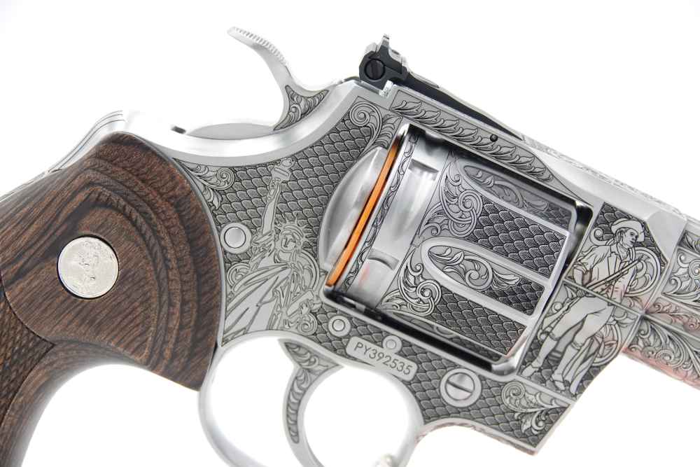 Custom Engraved Colt Python 6" 357 MAG AMERICA 250 250th ANNIVERSARY-img-19