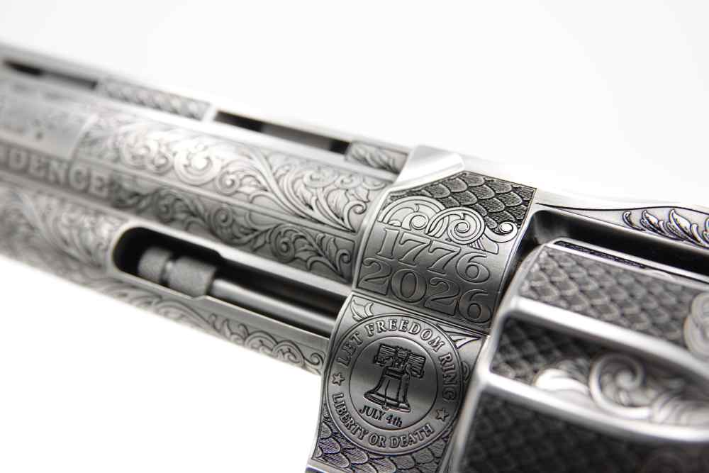 Custom Engraved Colt Python 6" 357 MAG AMERICA 250 250th ANNIVERSARY-img-40