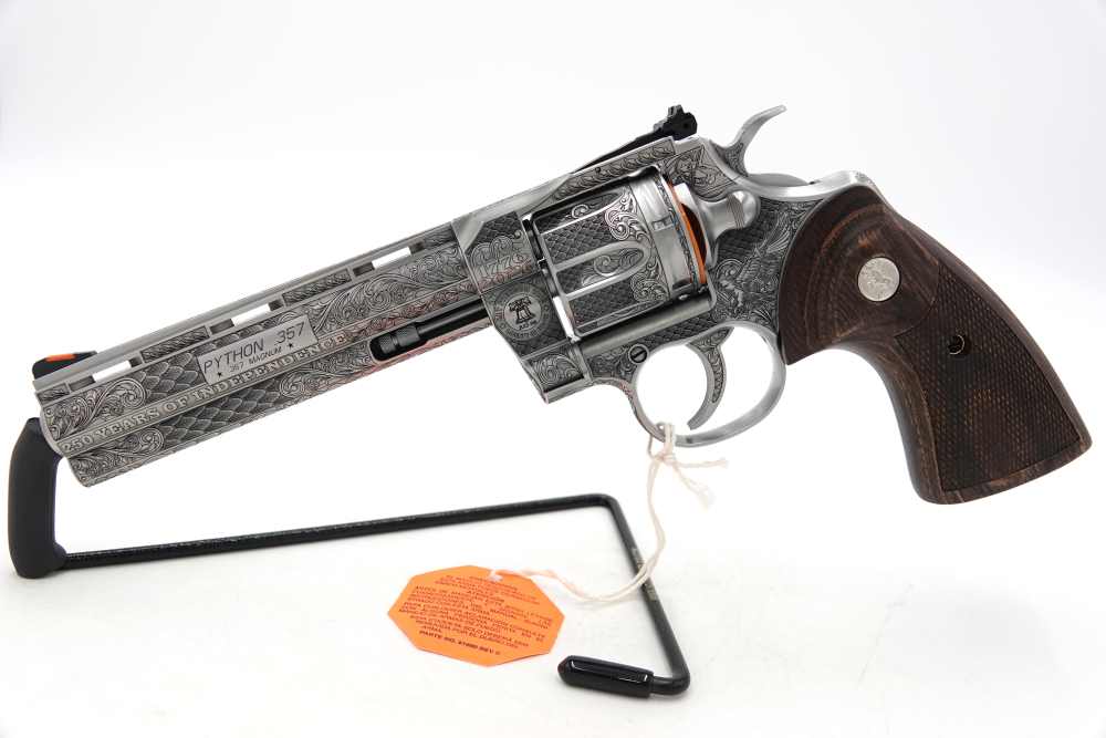 Custom Engraved Colt Python 6" 357 MAG AMERICA 250 250th ANNIVERSARY-img-3