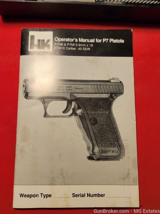 Hecker & Koch P7M13 Squeeze Cocker - Excellent Condition - P7 High Cap-img-21