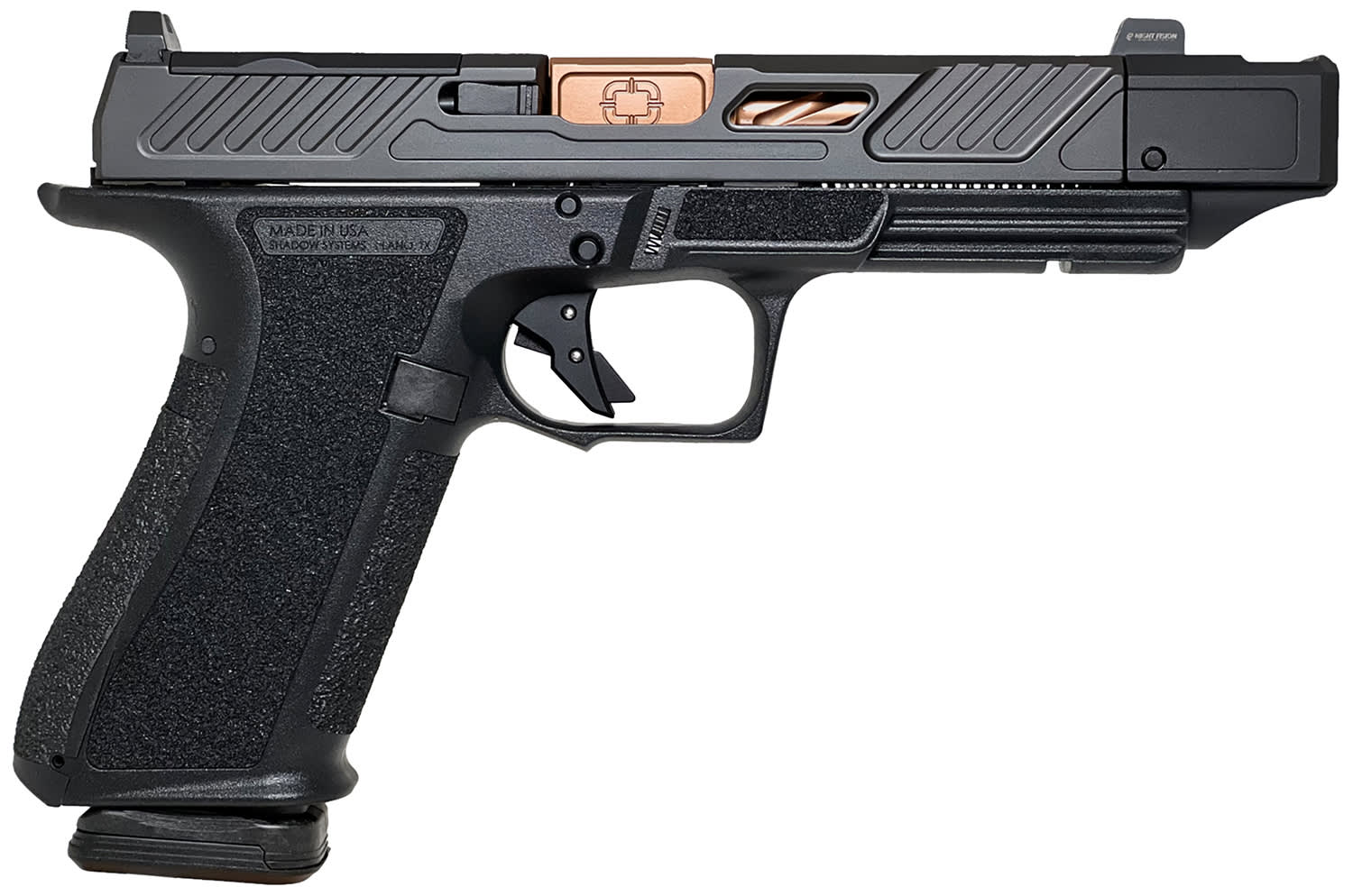 Shadow Systems DR920P Compensator 9mm Luger Pistol 4.60 Black/Bronze SS2211-img-1