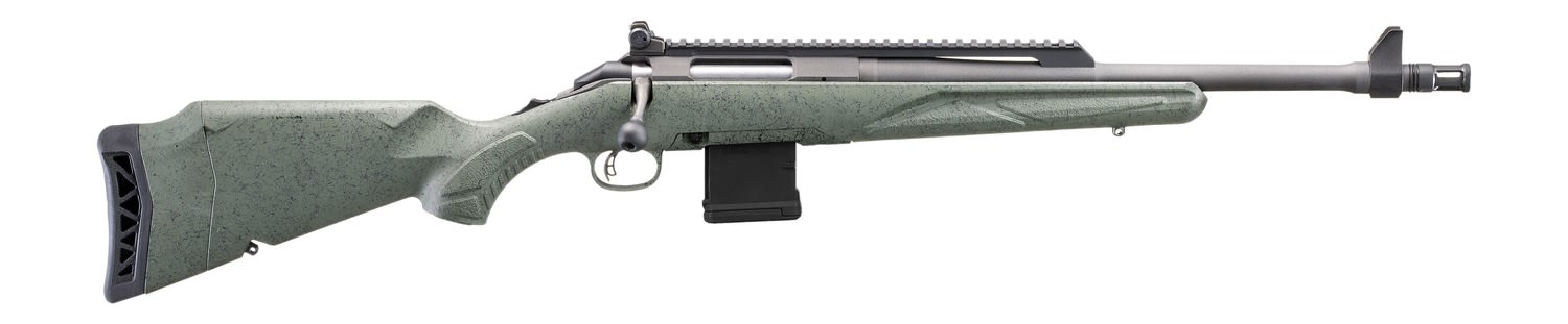 Ruger American II Scout 5.56 NATO Rifle 16.10 Cobalt Cerakote 46965-img-0