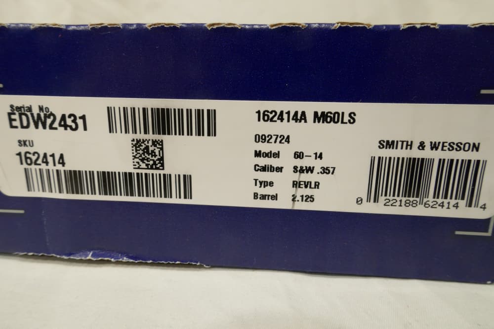 NIB S&W M60LS Ladysmith Model 60 357 Mag 3" 162414-img-7