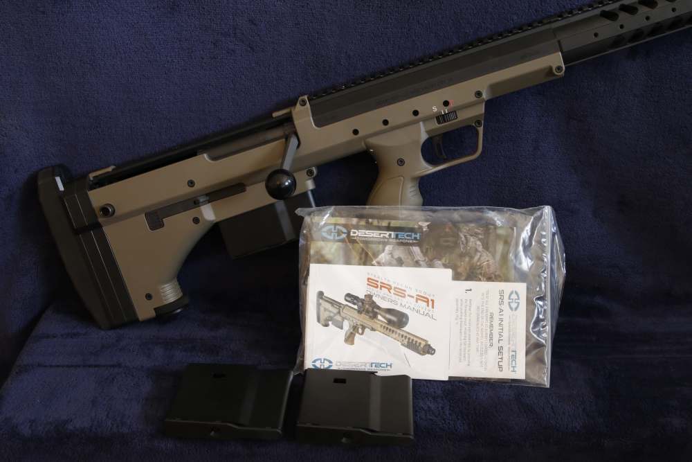 DESERT TECH Stealth Recon Scout A1 Rifle 6.5 Creedmore LIKE NEW No Reserve -img-0