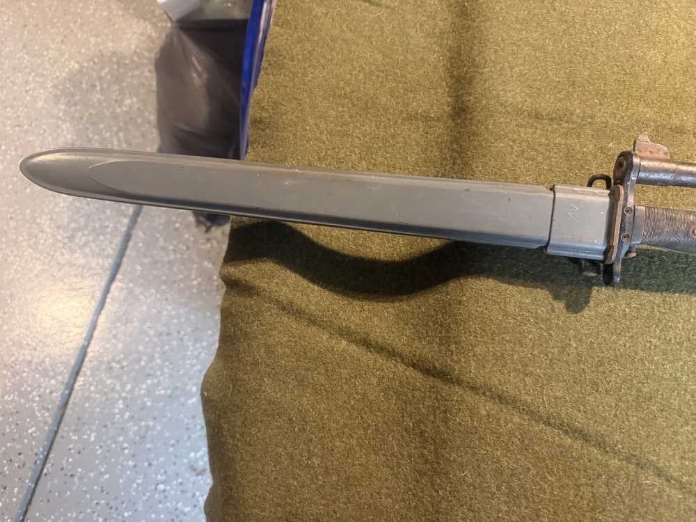 WWII US NAVY Parris-Dunn Mark I training rifle w/bayonet-img-9