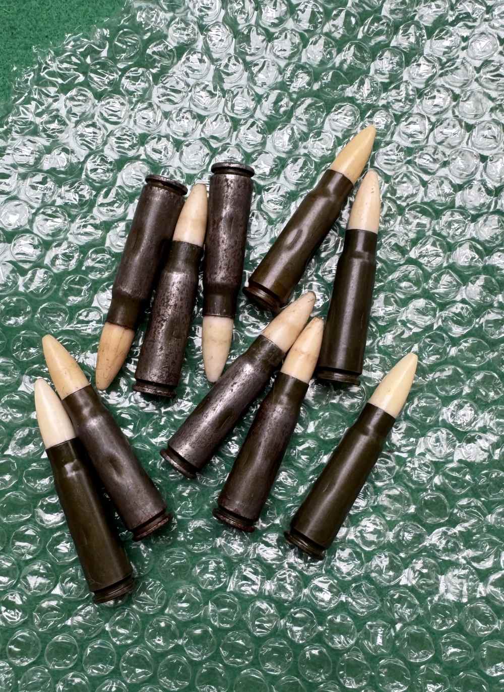A lot of 10 Polish ? 7.62x39 dummies-img-0