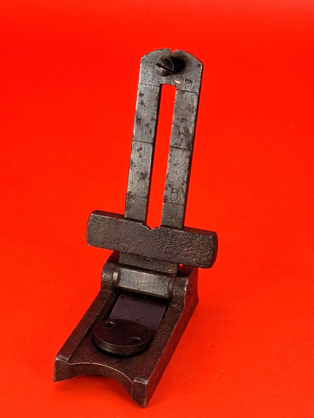 Original Springfield Model 1868 1870 Trapdoor 50-70 Rear Sight Assembly-img-8