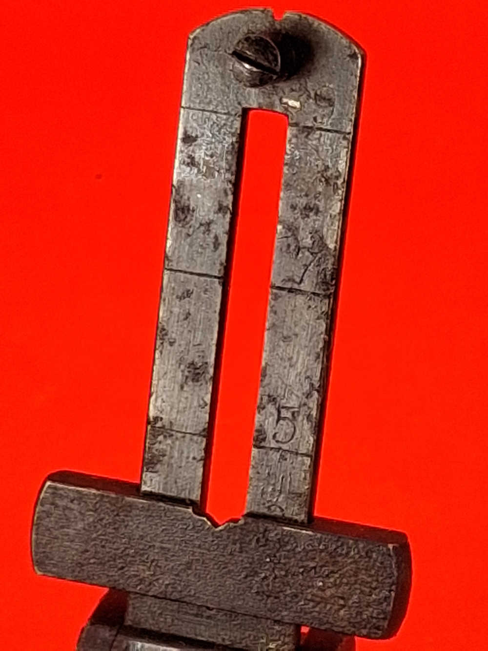 Original Springfield Model 1868 1870 Trapdoor 50-70 Rear Sight Assembly-img-1