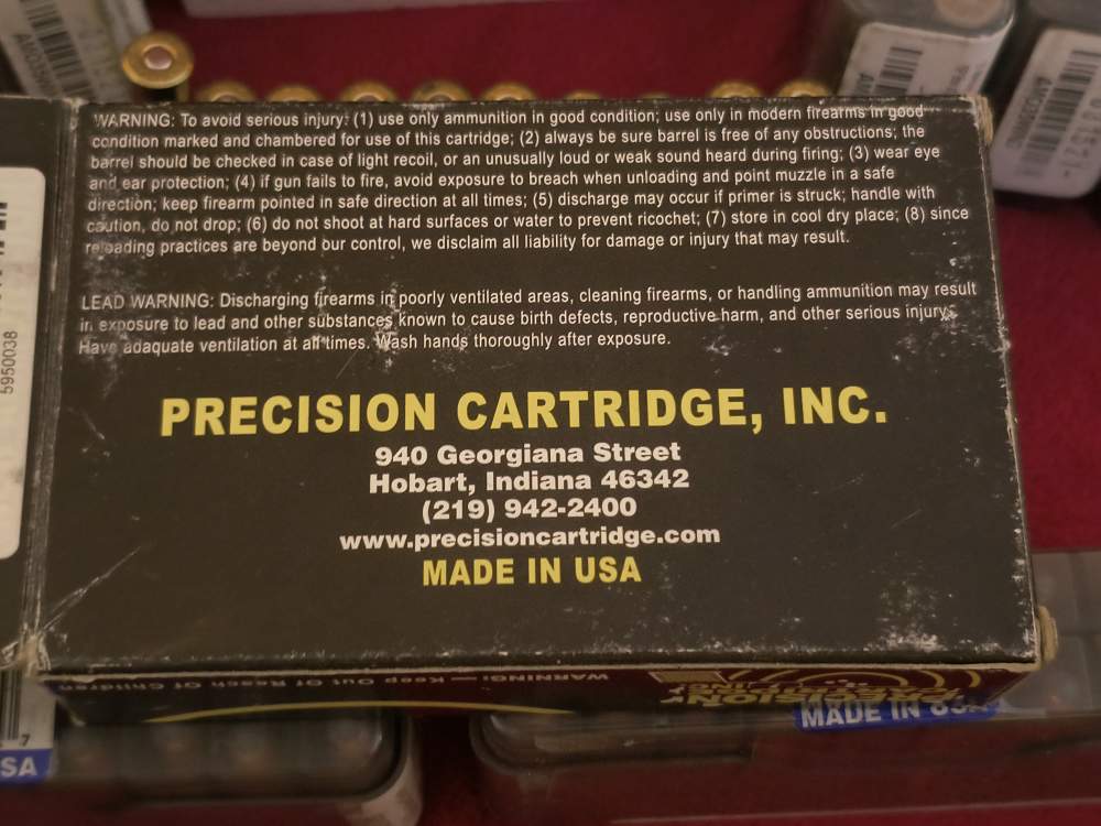 Buffalo Arms Co. 35 Winchester 200 grain RN SP 202 total rounds-img-13