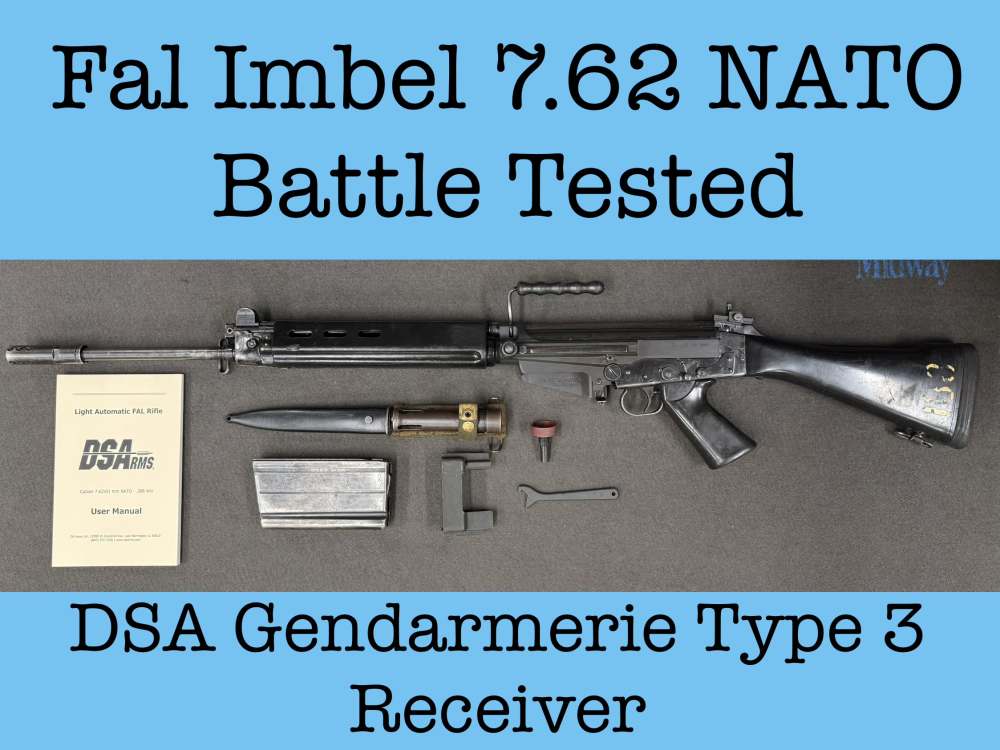 Fal Imbel 7.62 Nato Outstanding DS Arms Gendarmerie Receiver Type 3-img-0