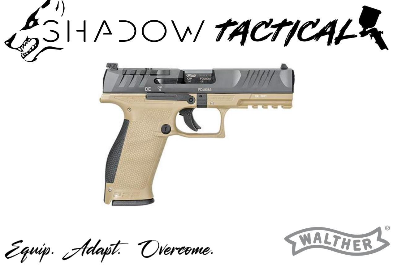 Walther PDP, 9mm Luger, 18+1, 4.50" Barrel, Optic Ready Series-img-0