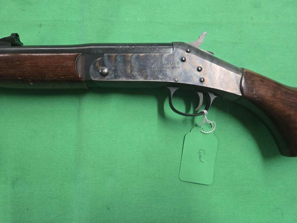NEF/H&R Pardner Tracker 2 20 ga rifled slug gun penny auction-img-2