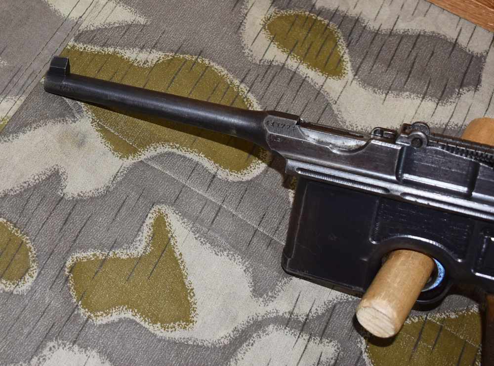 Mauser C96 Broomhandle Pistol Matching with Stock Commercial Contract-img-6