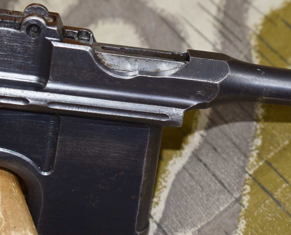 Mauser C96 Broomhandle Pistol Matching with Stock Commercial Contract-img-18