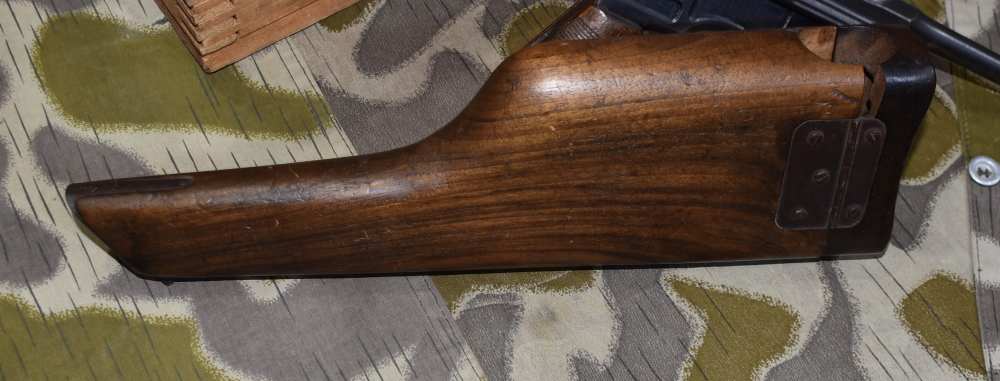 Mauser C96 Broomhandle Pistol Matching with Stock Commercial Contract-img-25