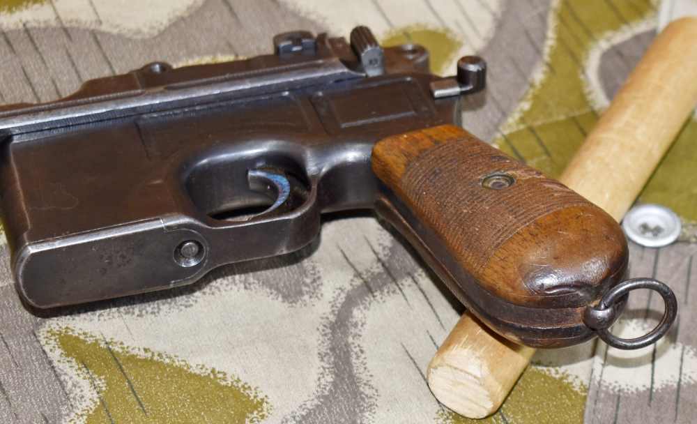 Mauser C96 Broomhandle Pistol Matching with Stock Commercial Contract-img-13