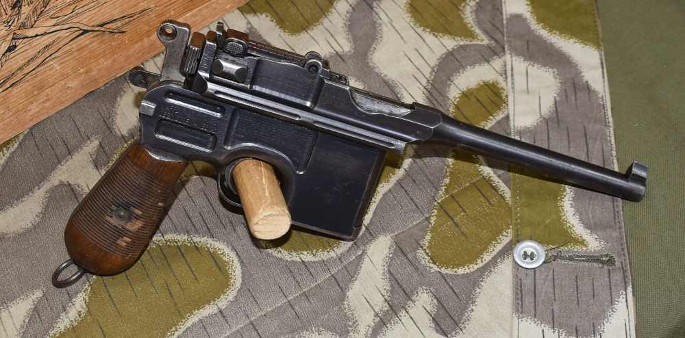 Mauser C96 Broomhandle Pistol Matching with Stock Commercial Contract-img-20
