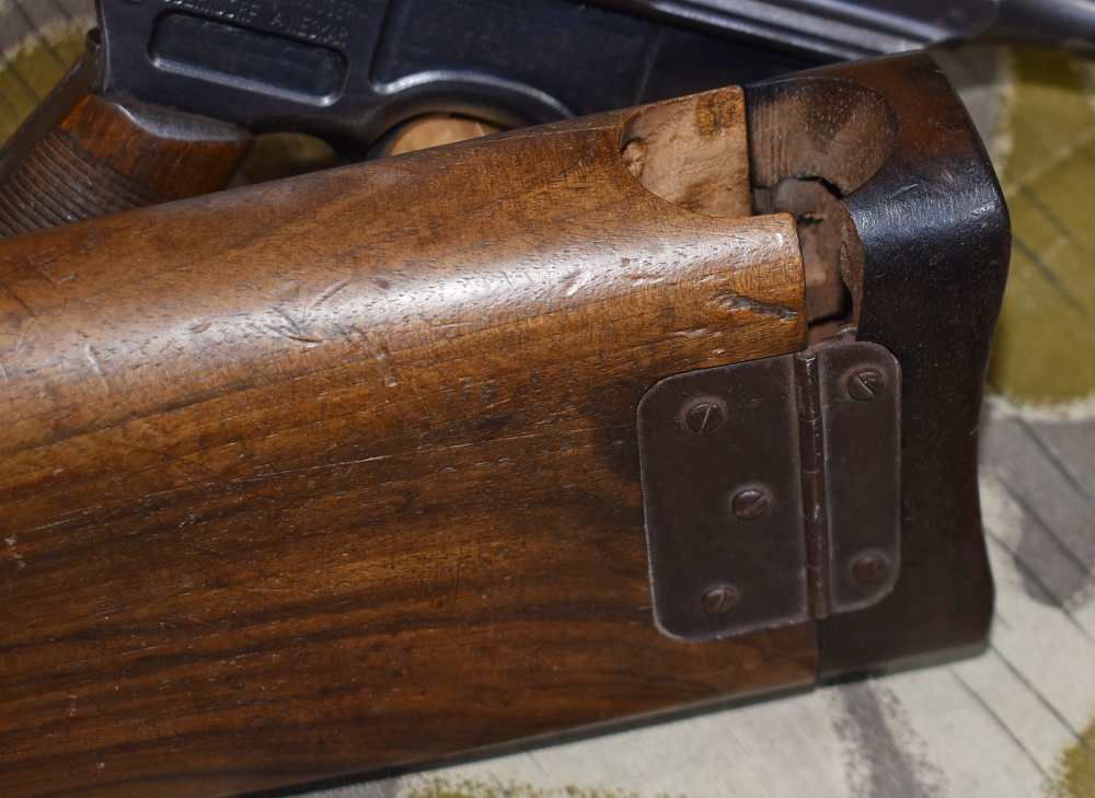 Mauser C96 Broomhandle Pistol Matching with Stock Commercial Contract-img-24
