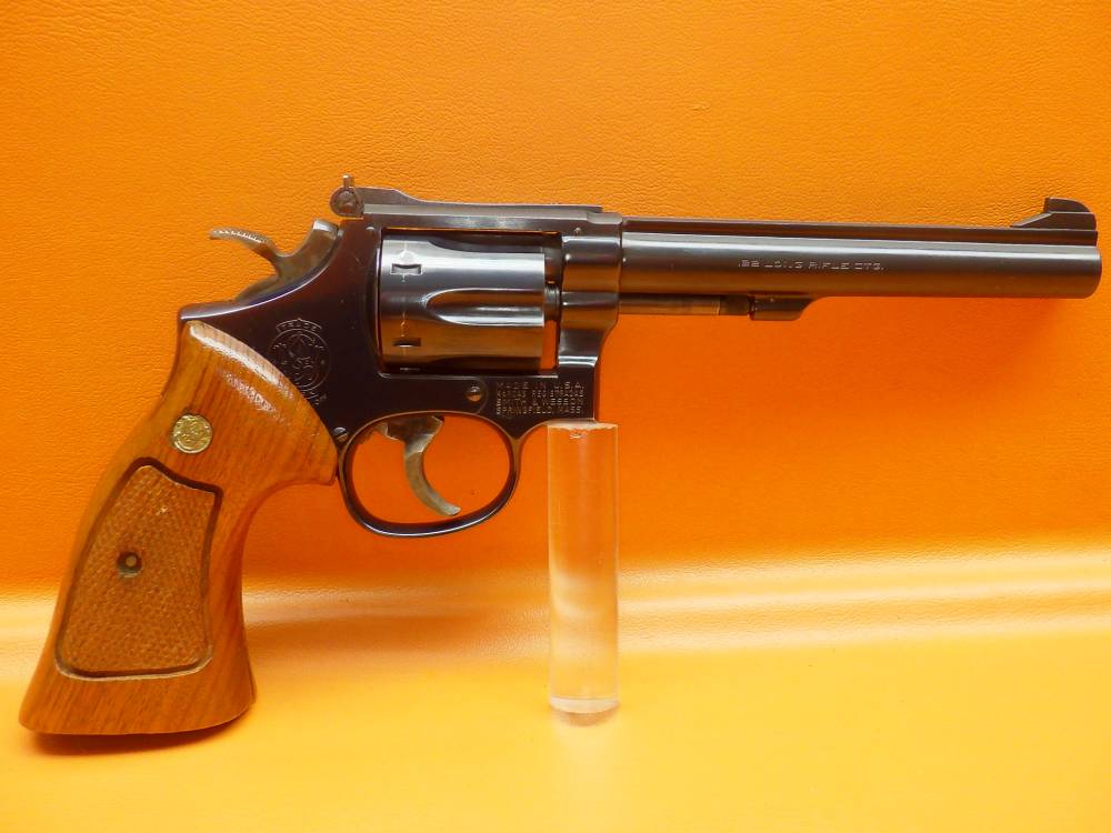 S&W 17-4 "K-22 Masterpiece" .22 LR 6" Bbl Checkered Walnut Target Grip 1981-img-0