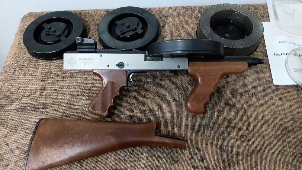 Extremely RARE S&S American 180 .22 LR MACHINEGUN with EXTRAS!-img-12