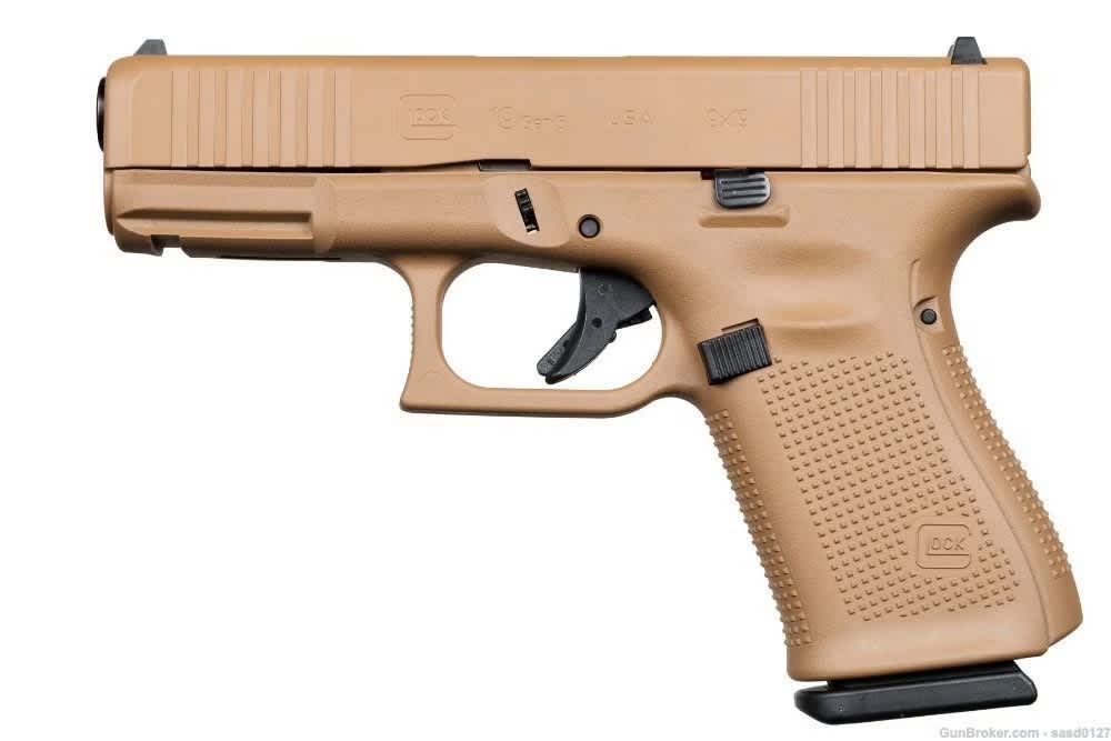 Glock 19 G19 Gen5 FDE Dark Earth -img-1