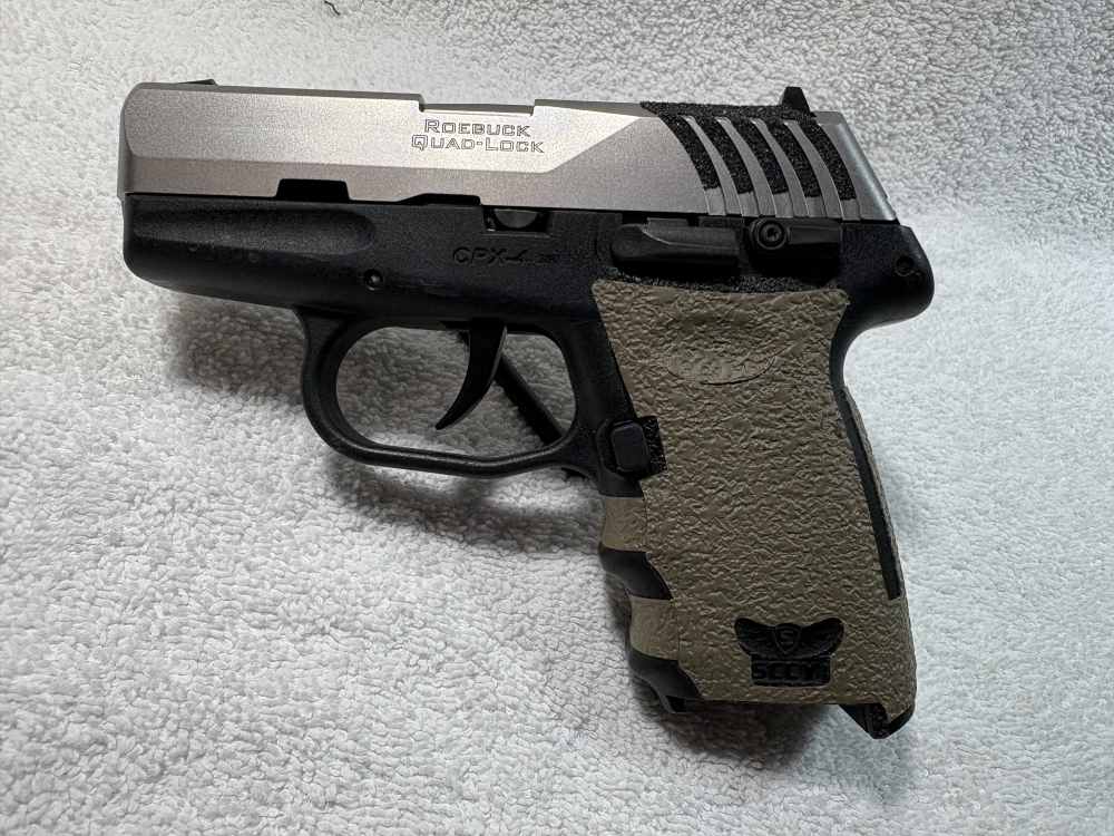 SCCY CPX-4 Pistol - 380 ACP - 3 - 10+1rd mag & Black Case-img-1