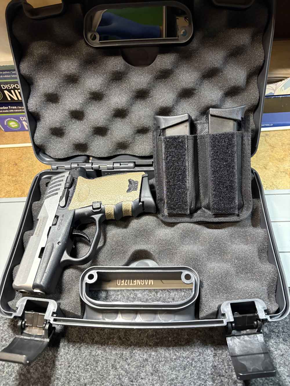SCCY CPX-4 Pistol - 380 ACP - 3 - 10+1rd mag & Black Case-img-0
