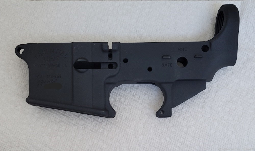 AR15 ESSENTIAL ARMS MIL SPEC LOWER, LOW SHELF FOR FRT-img-0