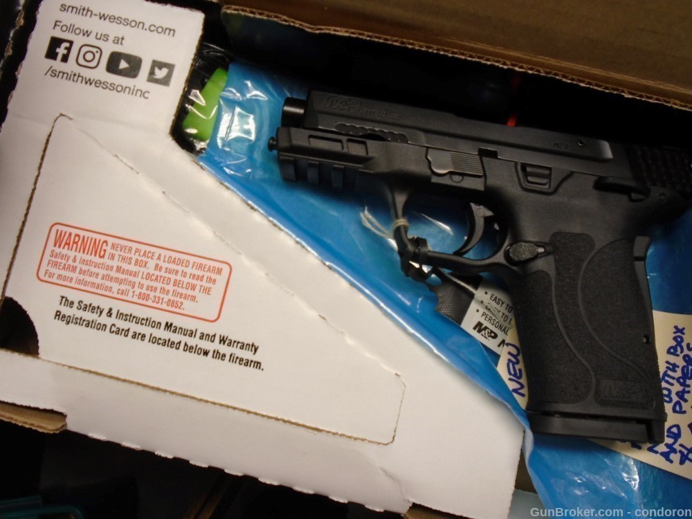 New Smith & Wesson EZ Shield 9mm M2.0 w/box & papers.-img-0