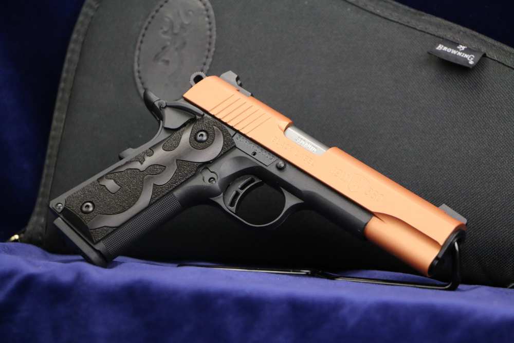 Browning Arms 1911 Black Label 051987492, 380 ACP, 4.25", 8 + 1, NIB-img-1