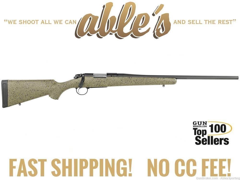 Bergara B-14 Hunter B14L101C, 30-06 Springfield, 24", Green Stock, NIB-img-0