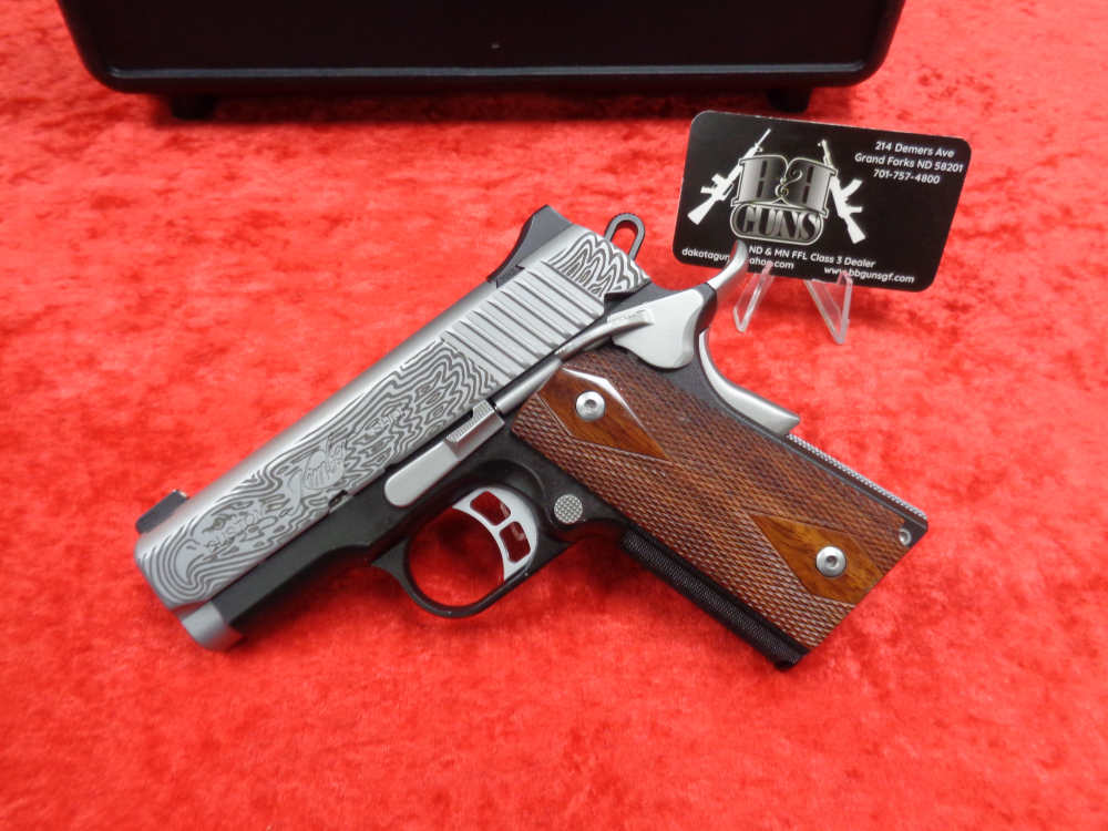 Kimber 1911 ULTRA CDP II Carry 45 ACP NRA Edition Engraved Eagle WE TRADE!-img-1