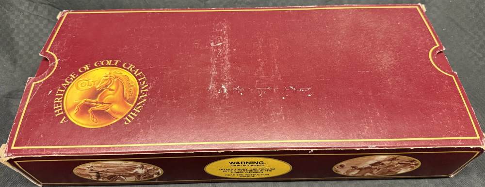 RARE COLT CUSTOM SHOP SINGLE ACTION ARMY 45 COLT "ENGRAVED NICKLE"-img-11