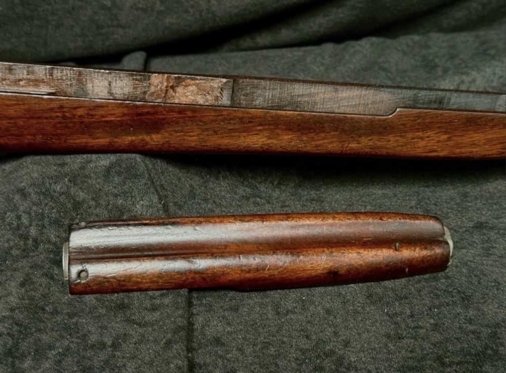 WWII USGI Inland M1 Carbine Low Wood Stock Set -img-2