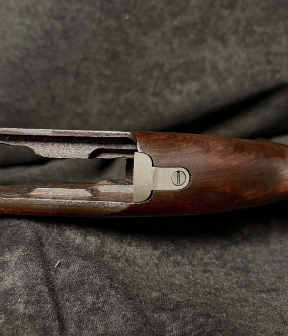 WWII USGI Inland M1 Carbine Low Wood Stock Set -img-4